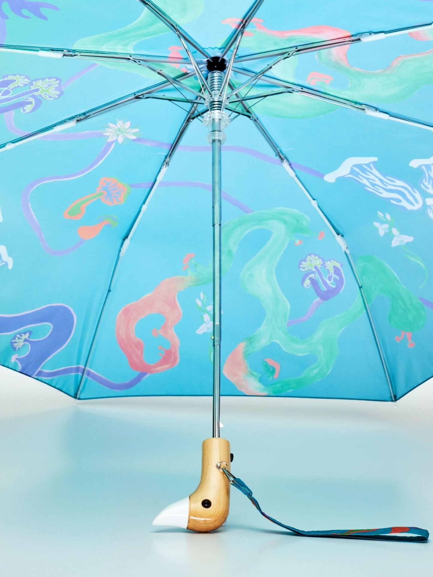 Aqua Fungi Eco-friendly Compact Duck Umbrella