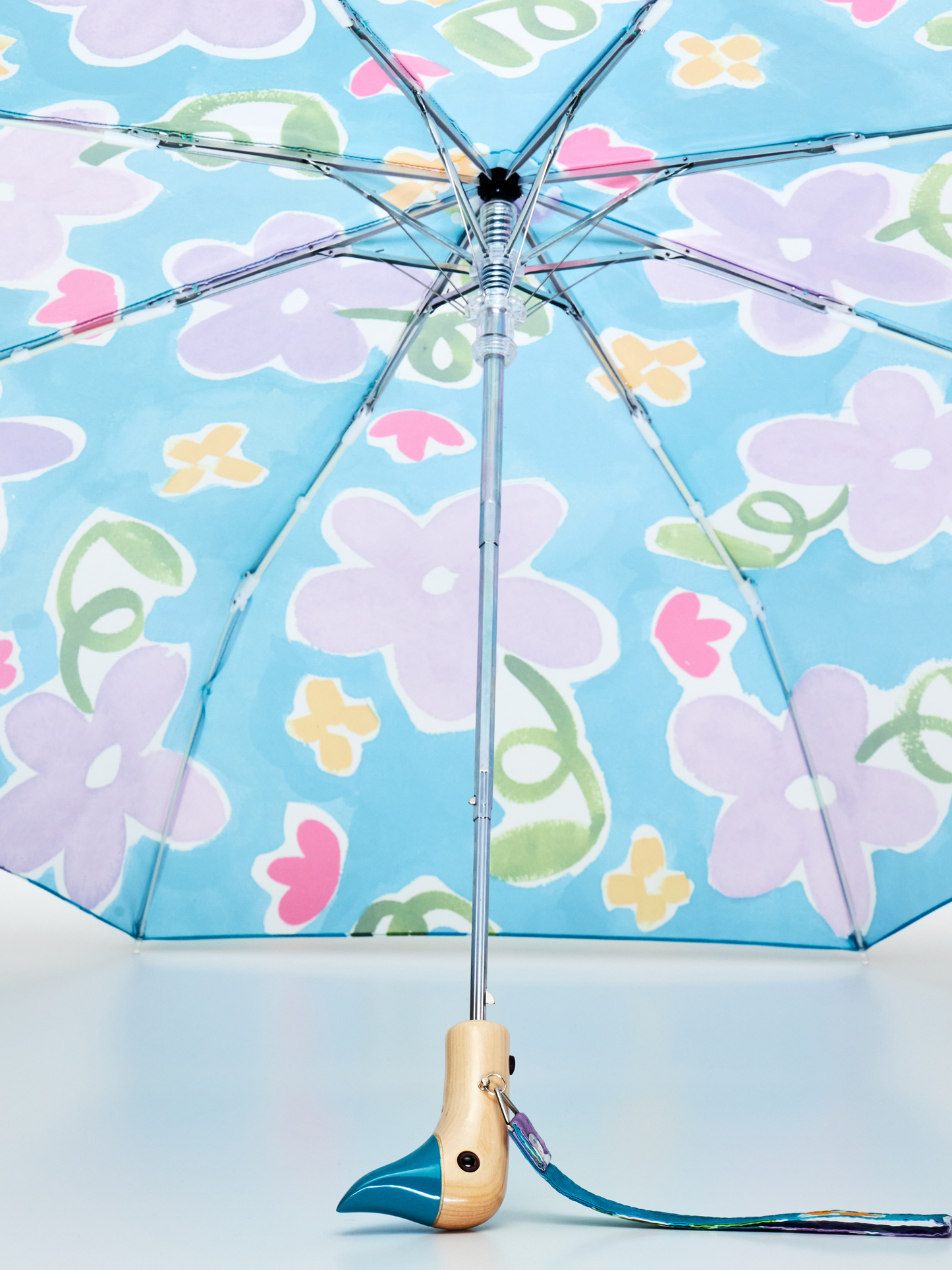 Lilas' Dream Eco-Friendly Compact Duck Umbrella