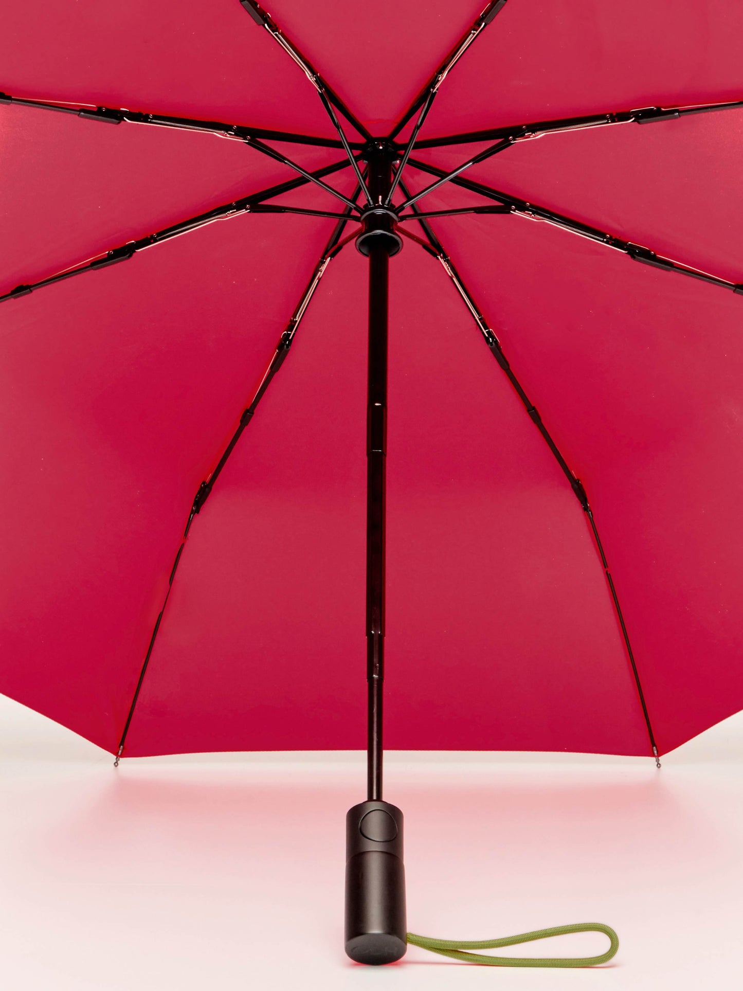 Magenta Daily Compact Umbrella with Automatic Open-Close Function