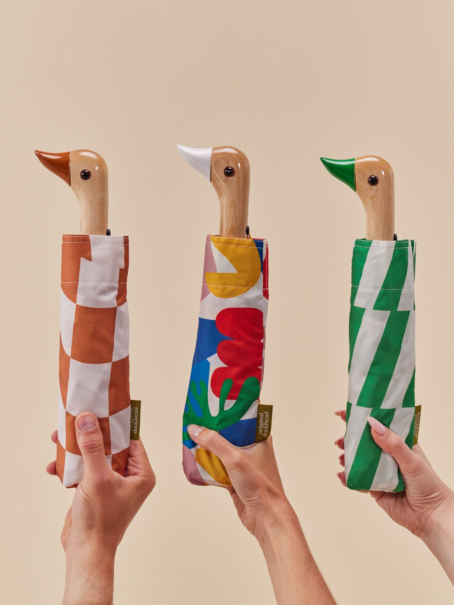 Matisse Print Eco-Friendly Compact Duck Umbrella