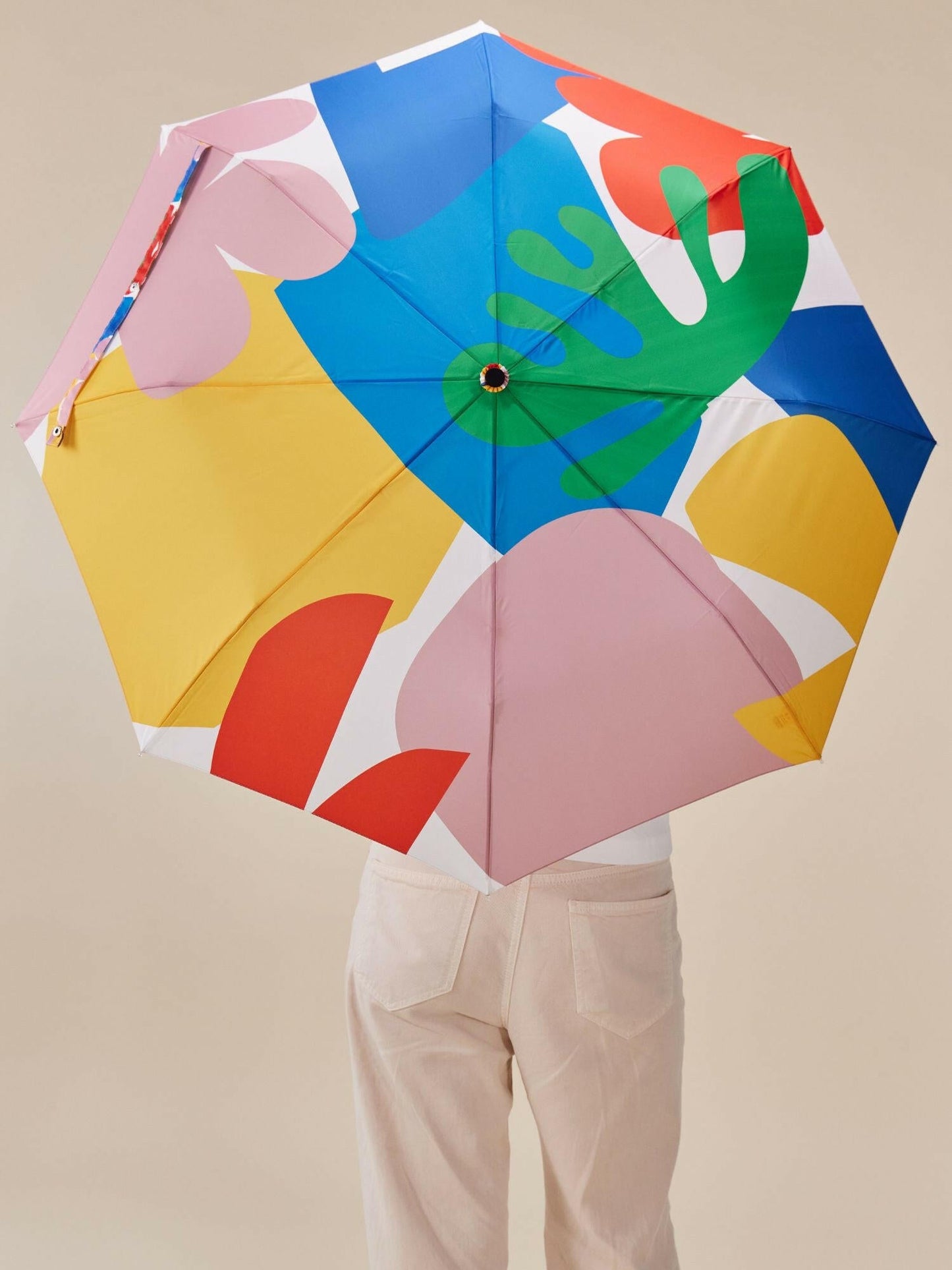 Matisse Print Eco-Friendly Compact Duck Umbrella