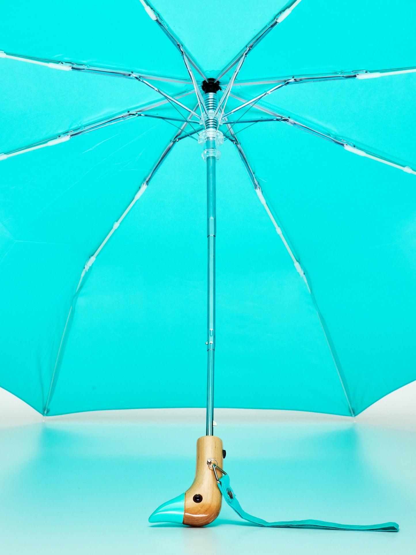 Mint Eco-Friendly Compact Duck Umbrella