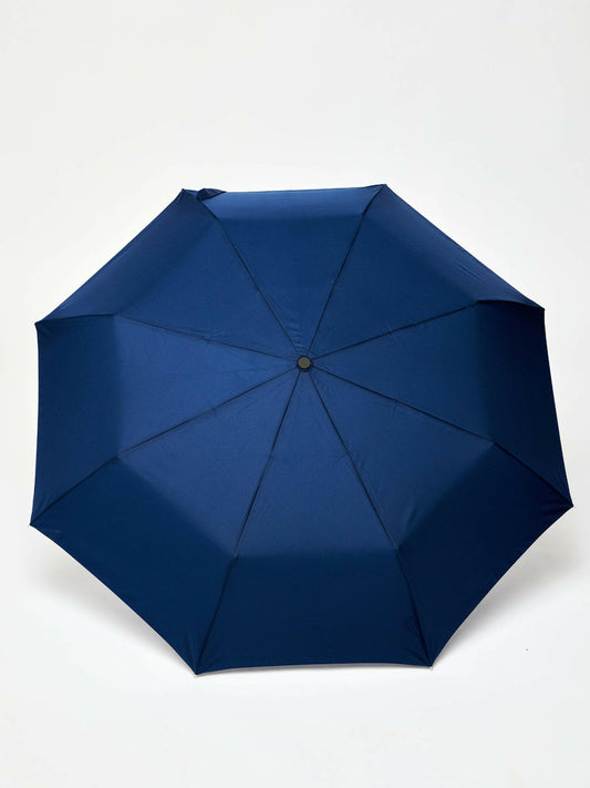 Navy Eco-Friendly Compact Duck Umbrella