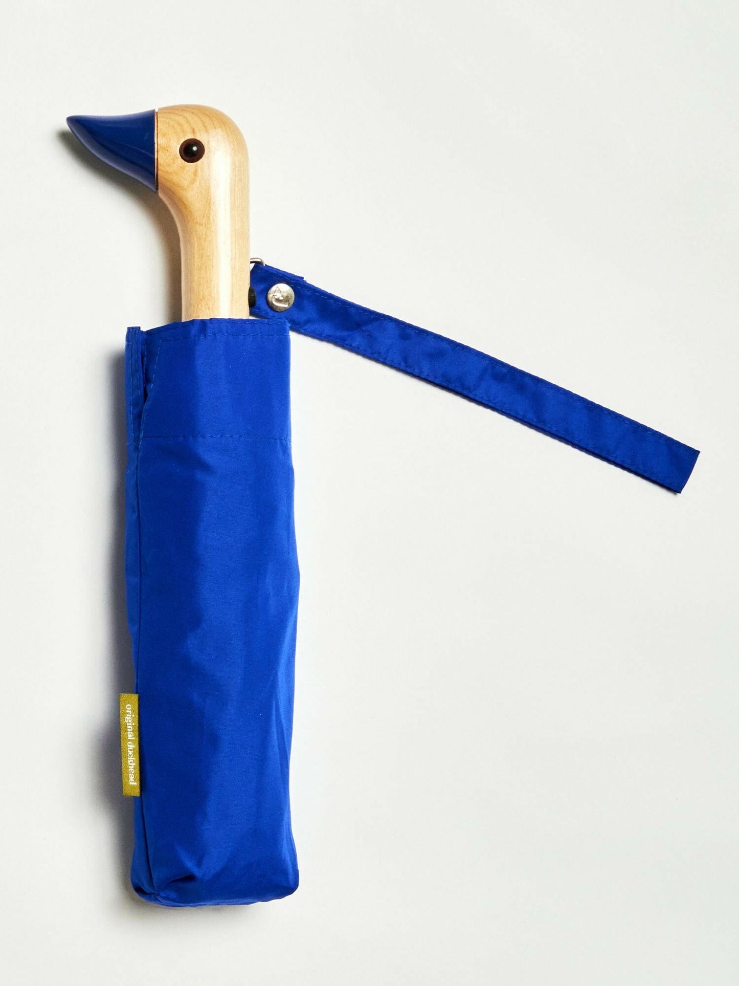 Royal Blue Eco-Friendly Compact Duck Umbrella