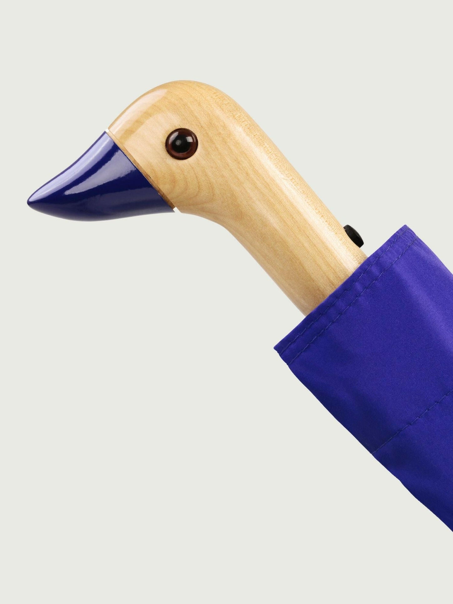 Royal Blue Eco-Friendly Compact Duck Umbrella